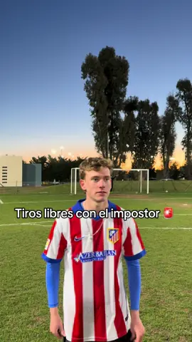 Tiros libres con el impostor 🚨. #impostor #mastantuono 