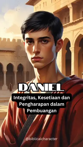 Daniel, integritas, kesetiaan dan pengharapaan dalam masa sulit. #daniel #pengharapan #integritas #setia #biblecharacters 