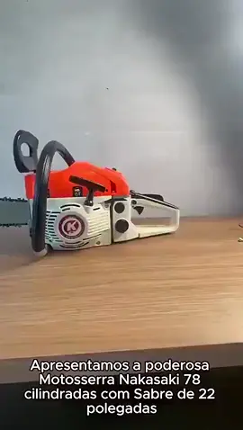 #MotosserraAgasolina78cc #MotosserraNakazaki