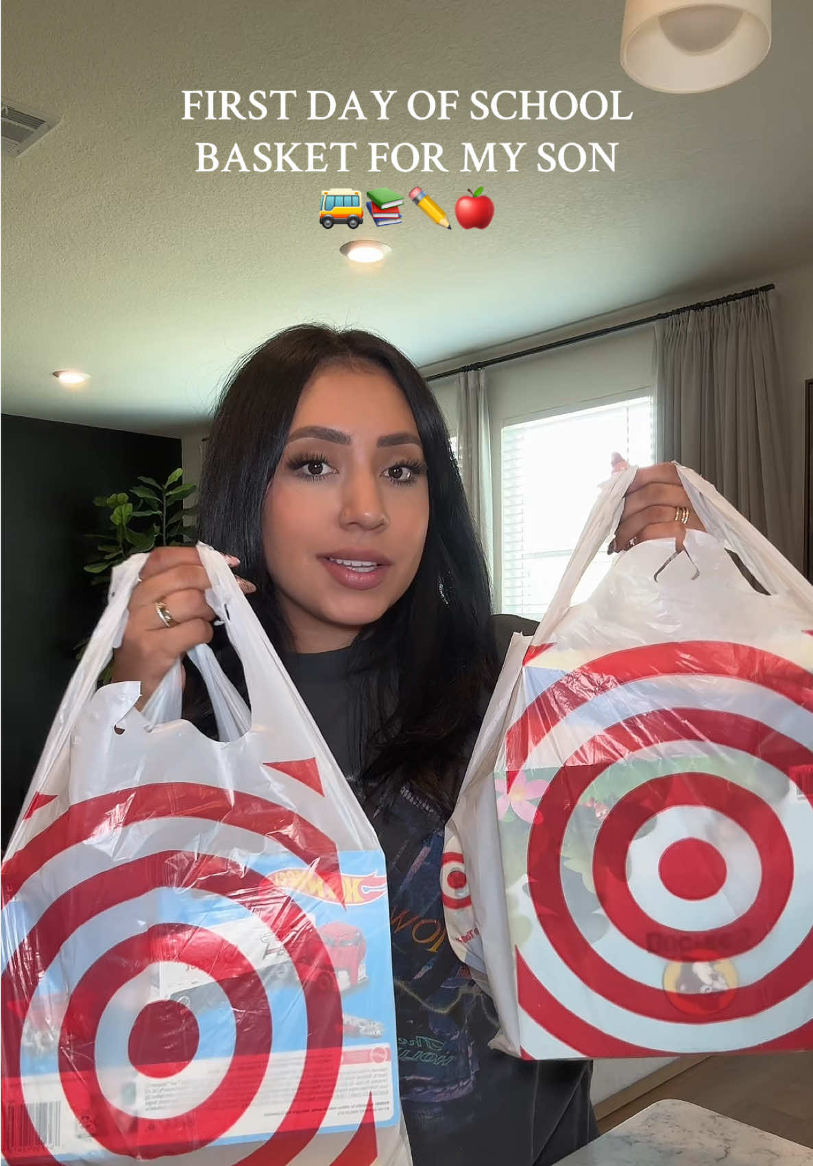 1st day of school basket for my son🥹🚌📚📓 #giftbasket #giftsforkids #firstdayofschool #backtoschool #MomsofTikTok 