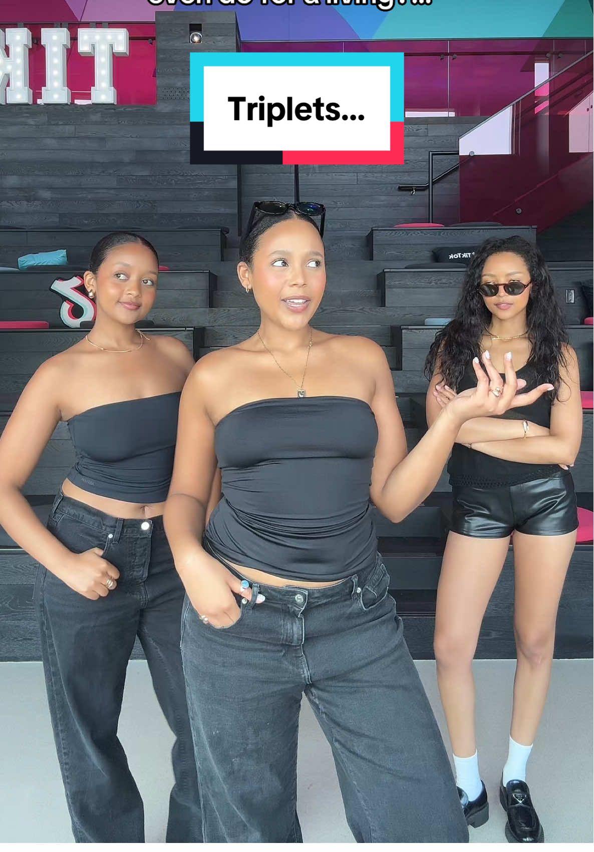 Grateful #triplets #sisters #twins #prettygirls @Bethany @v.zesu 