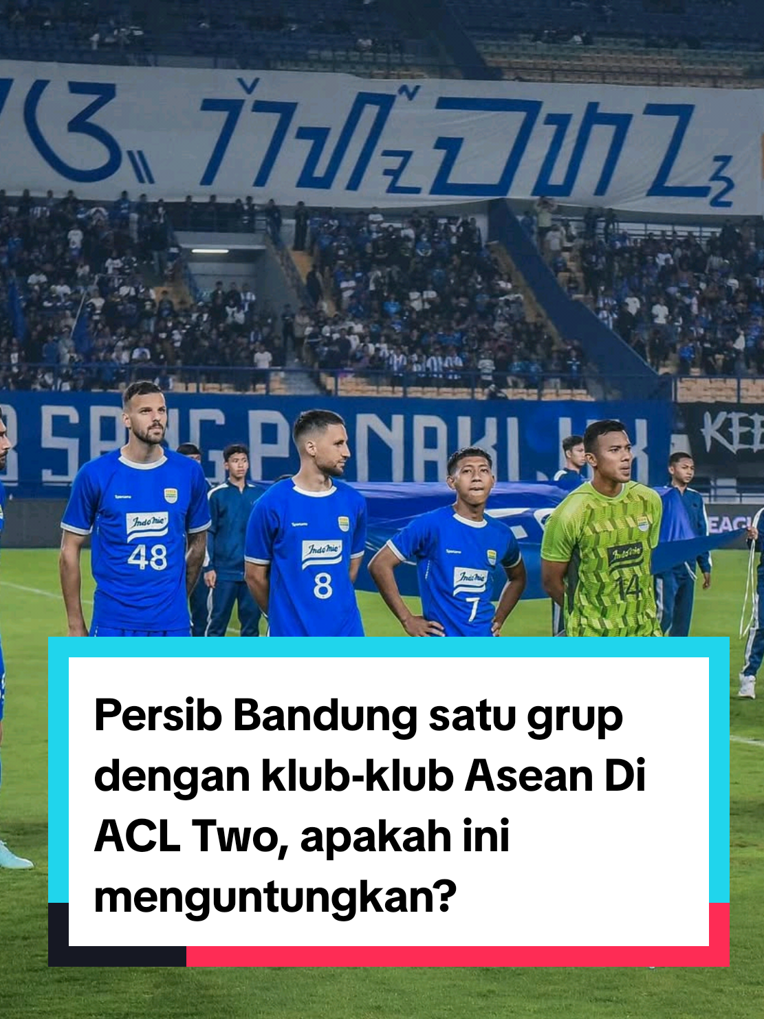 Persib Bandung satu grup dengan klub-klub Asean Di ACL Two, apakah ini menguntungkan?  #persib #acltwo #brisuperleague #liga1indonesia #football 