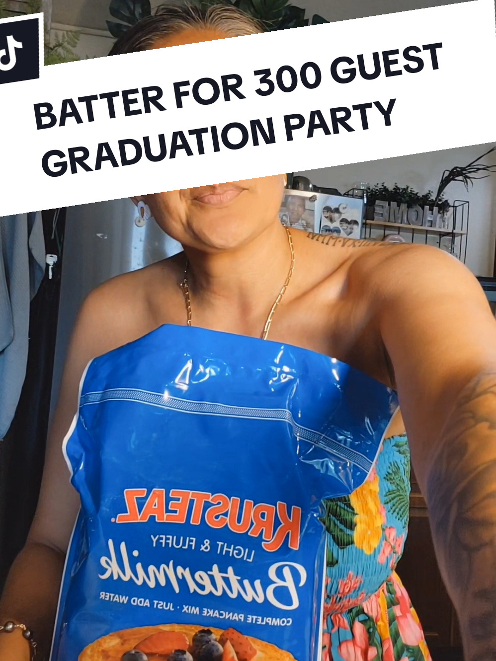 Sharing some info on prepping batter for a 300 plus guest graduation party #fyp #minipancakebusiness #pancakes #minipancakes #graduationprep @Krusteaz 