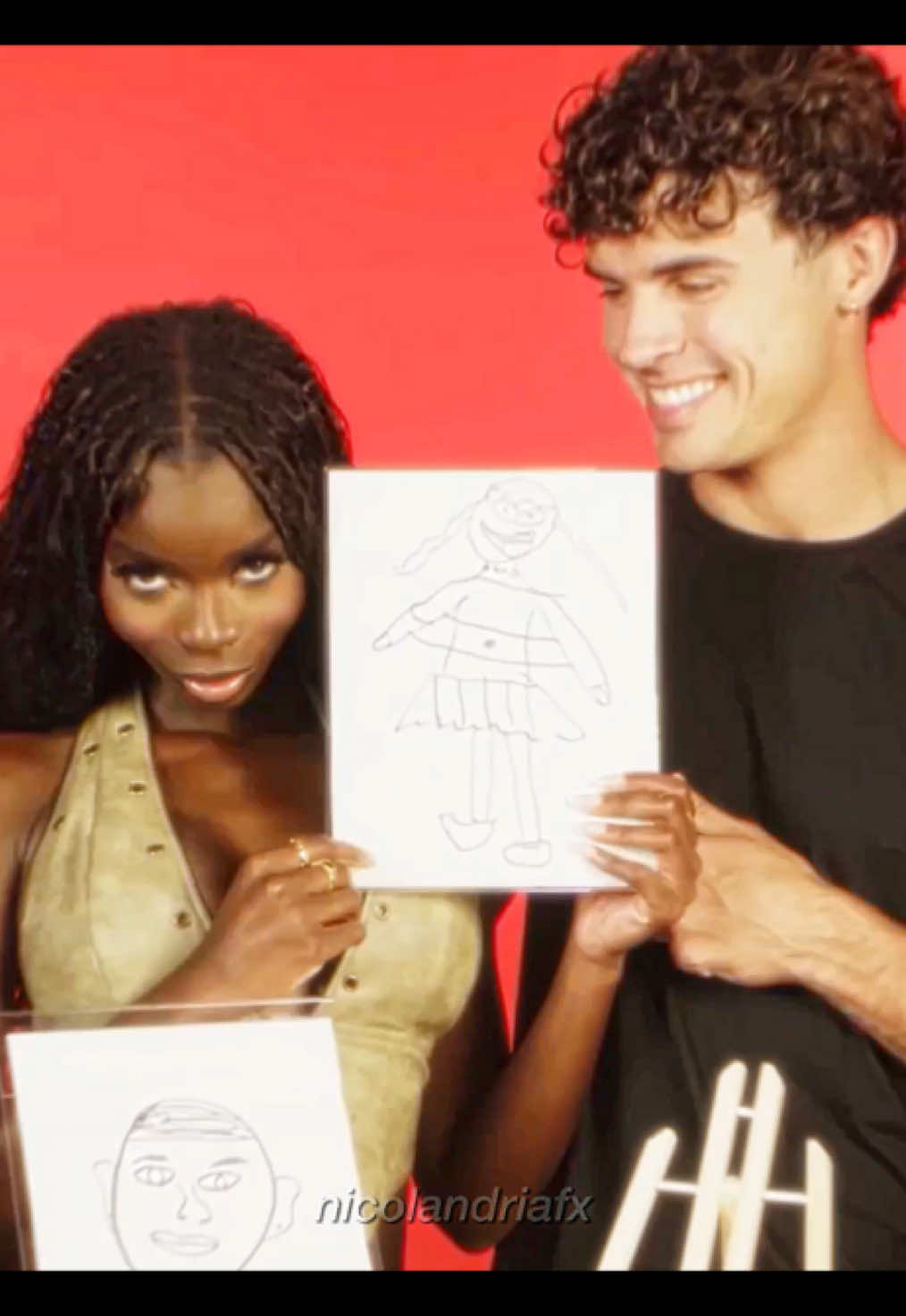 So CUTENESS! #nicolandria #nicloveisland #olandrialoveisland #viral #trending love island edit nic and olandria