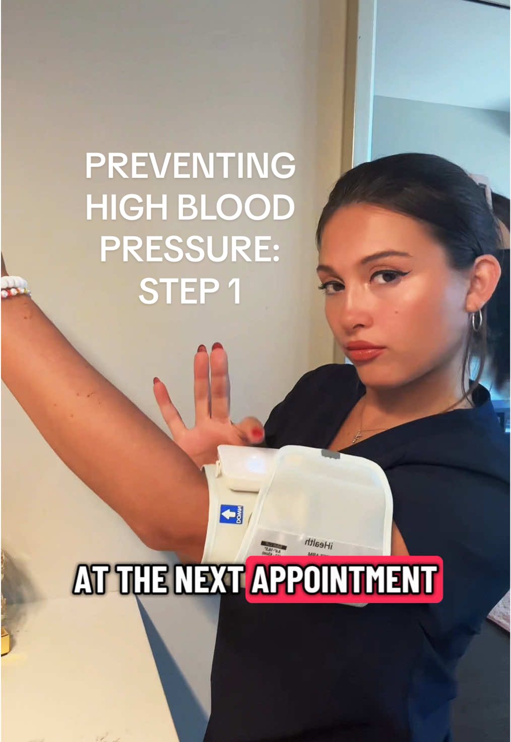 What symptoms are you ignoring from America's silent killer? Please feel free to ask any questions about high blood pressure (how/when to take your blood pressure/proper technique, how to prevent high BP, ways to treat). Monitoring your BP regularly at home is your FIRST step to prevention. #hypertensionawareness #bloodpressuremonitor #bloodpressurecheck #nurseadvocate #ihealthbloodpressuremonitor 