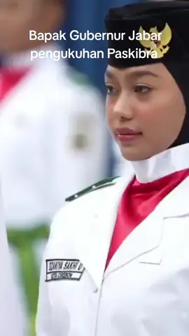 Bapak Gubernur Jabar pengukuhan Paskibra 