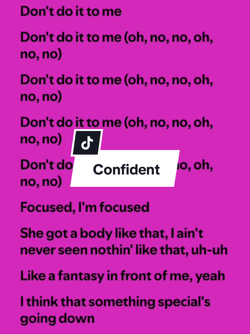 Confident lyrics by Justin Bieber  #confident #justinbieber #fyp #music_lyrics1594 #lyrics 