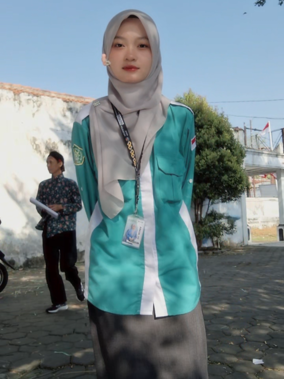 first time pakai pdh, #fitcheck for kkn yey #fypage  #ootdhijab  #hijabstyle  #kkn 
