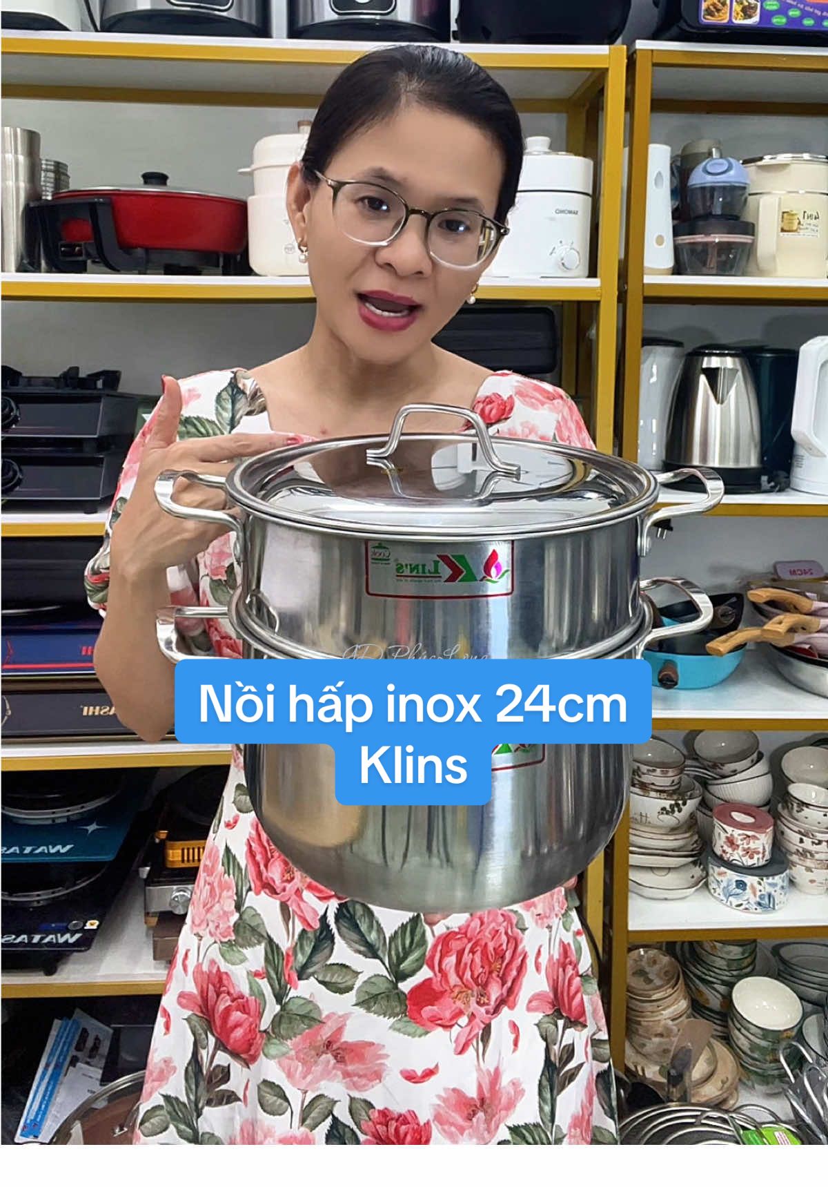 Trả lời @SunShineFamily Nồi hấp 24cm không kén bếp #giadungphuclong #noihap #noixunghap #bonoixunghap #tuhaohangviet 