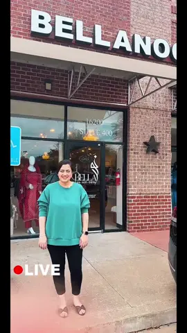 BellaNoor’s first tiktok live… #tiktoklive #livehighlights  #sugarland #houston #dallas #thewoodlands #bellanoorfashion #pakistaniboutique #newcollections #fashion #viral #texas #foryoupage 