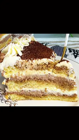 Легкий,нежный,мягкий ,тающий во рту Торт Тирамису! Рекомендую-это очень вкусно ☺️ ✅подписывайтесь на канал  🎤делитесь с друзьями! Если понравилось видео оцените 👍его пальцем вверх 🫶 Пишите комментарий ☺️буду благодарна за обратную связь 🌷 Приятного просмотра! Ингредиенты: Форма 21 см Бисквит: Яица 6 шт Мука 200 гр Сахар 200 гр Соль щепотка  Разрыхлитель 0,5ч.л Пропитка: кофе 2 ст.л Сахар 1 ст.л Кипяток 250 мл Крем: Сливки 500мл 33% Творожный сыр 500 гр Сахар 100 гр Шоколад 100 гр Какао 1 ст.л Ingredients: Shape 21 cm Biscuit: Eggs 6 pcs Flour 200 gr Sugar 200 gr A pinch of salt  Baking powder 0.5 tsp Impregnation: coffee 2 tbsp Sugar 1 tbsp Boiling water 250 ml Cream: Cream 500ml 33% Curd cheese 500 gr Sugar 100 gr Chocolate 100 gr Cocoa 1 tbsp! #торт #тирамису 