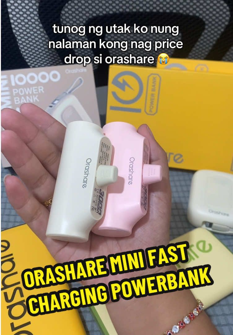 napa hoard naman ng malala ih 😭😁  #orasharepowerbank #orashare #powerbankfastcharging #powerbankviral 