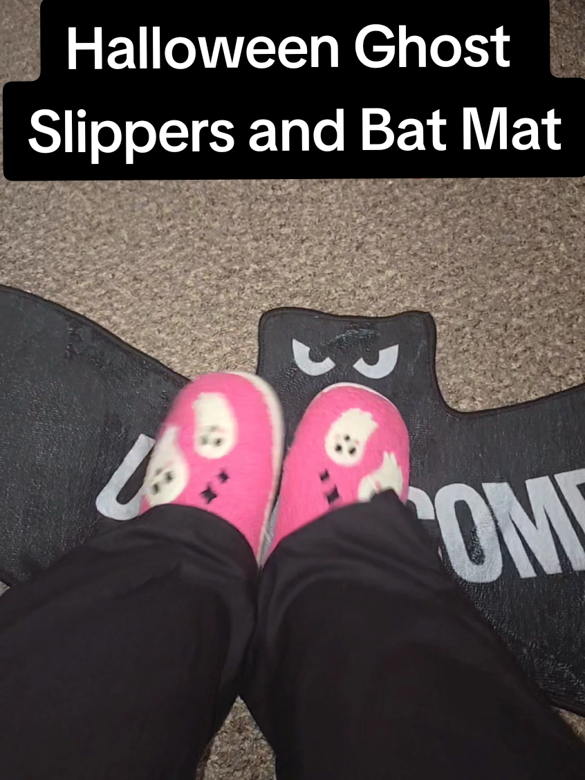 #creatorsearchinsights #batmat  #ghostslippers  #halloweendecor  #halloweenapparel 