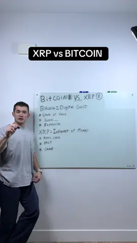 Both playing 2 different games? What are you’re guys thoughts ? #bitcoin #xrp #xrparmy #crypto #blockchain 