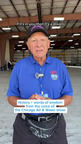 The Chicago Air & Water show is such a historical event every summer so it’s an honor to hear from Herb Hunter, the voice of the show for over 30 years, to hear about it’s history and his story. #chicagoairandwatershow #avgeek #storytelling #announcer #feelgoodstory 