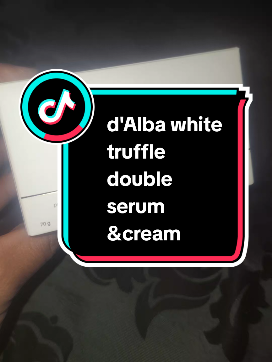 Excelente producto d'Alba white truffle double serum & cream una es una crema intensiva que la vas a poder usar en el área de los ojos y la otra es un aqua serum ideal para rojeces o piel irritada #tiktokshop #antiaging #antiage #skin @AlbaGlobal #face  con trufa blanca y vitamina E que le dará a tu piel muchísimos antioxidantes 