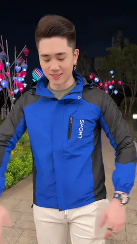 Áo khoác gió 2 lớp nam nữ Spor