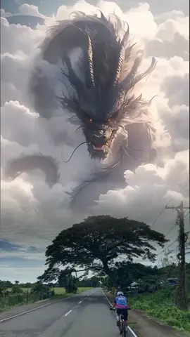 Dragon in the sky  #fypシ゚viral #dragon #tiktok #highlight #foryou 