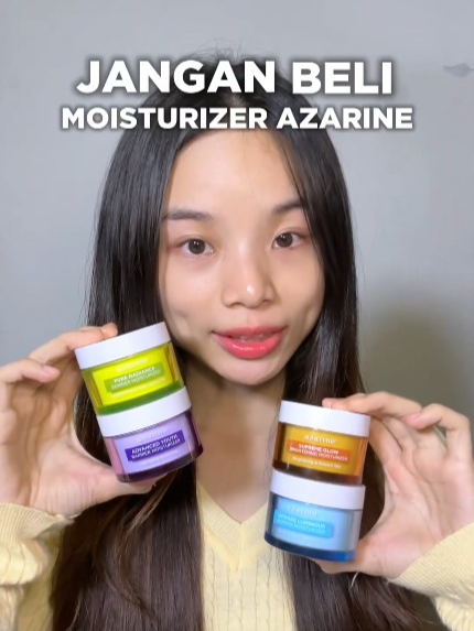 Sering bingung pilih moisturizer yang pas? Azarine punya semua jawabannya!! pilih moisturizer yang sesuai dengan jenis dan permasalahan kulitmu yaa Zestie💛 #azarine #azarineproduct #azarineskincareroutine #azarinemoisturizer #moisturizer #moisturizerazarine #moisturizercream #moisturizergel #fyp