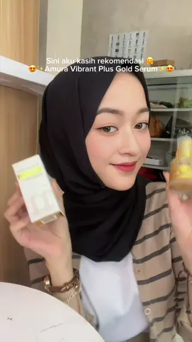 Pudarkan noda hitam dengan Amura Vibrant Plus Gold Serum✨❤️ #amura #serumflekhitam #serumamura #fyp 