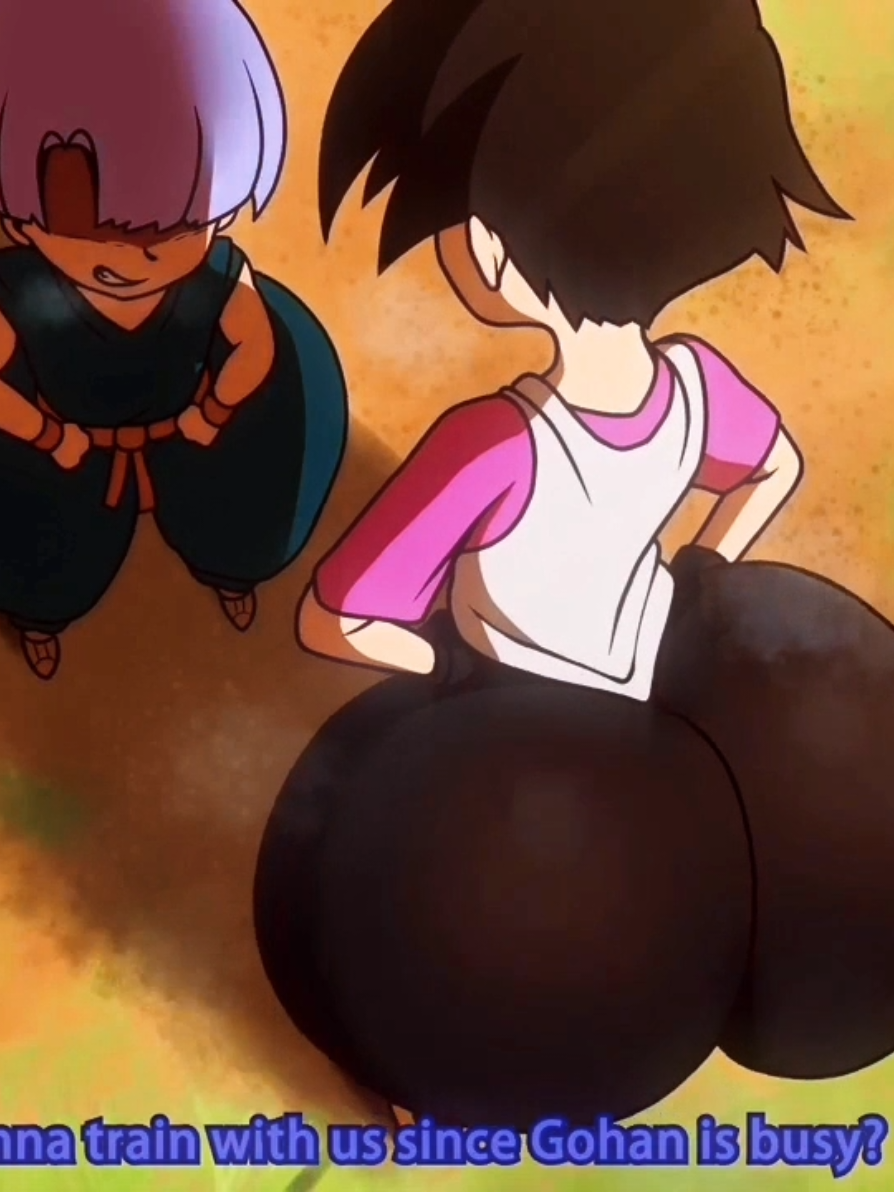 Fake Edit, They Got Real Training To Do with Videl #training #dbz #animation #artist #cute 