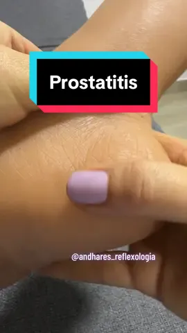 Prostatitis #prostatitis #terapia #reflexology #prostata #dolor 