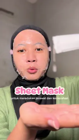 usahakan 1 hari 1 sheet mask supaya kulit glowing😍🫵🏻 #grwm🌱 #madamegie #sheetmask #skincare 