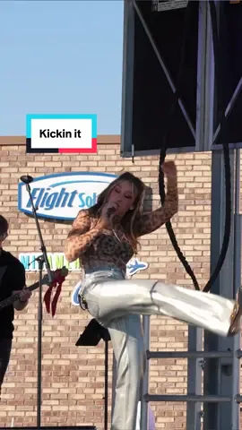 ALWAYS HIT EM WITH A HIGH KICK!!!💃 backseat driver is yours next Wednesday 😁 #backseatdriver #newmusic #originalmusic #newcountryartist #livemusic 