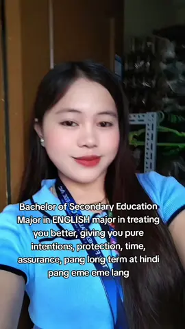 BSED major in English 😊