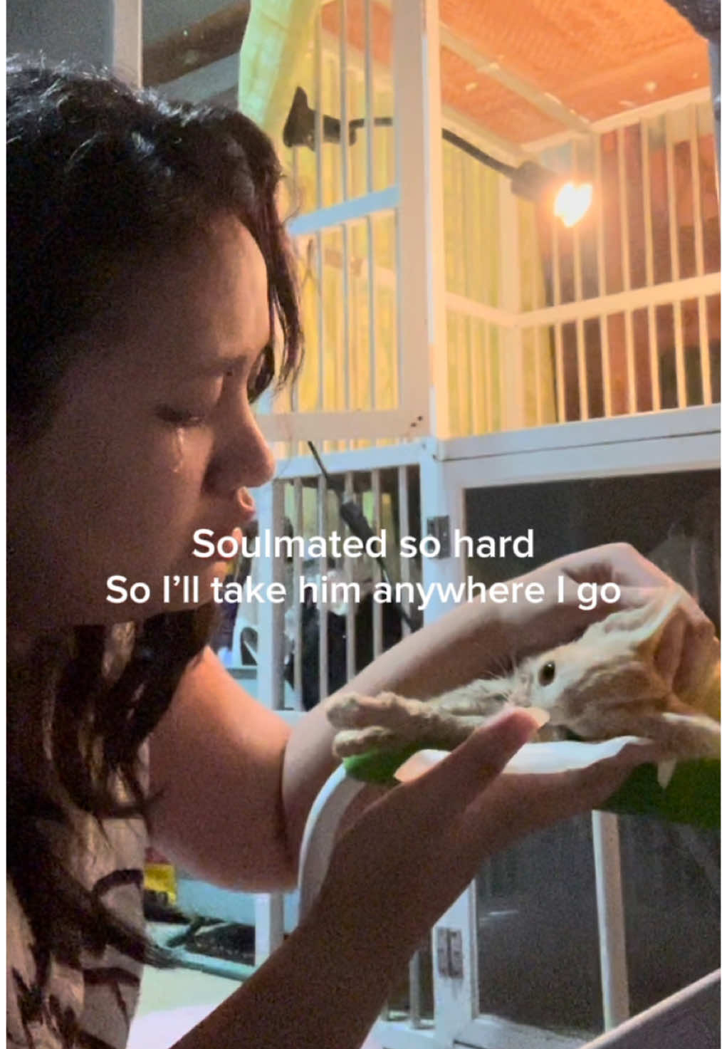 I will always love you, Nas 🐈🧡 Aku kebetulan punya sisa - sisa bulu Nastar yang rontok saat sakit, jadi kita awetkan dan dijadikan kalung di @Hastamerta 🤍 #kucingrescue #catrescue #kucinglovers #straycat #catloss 