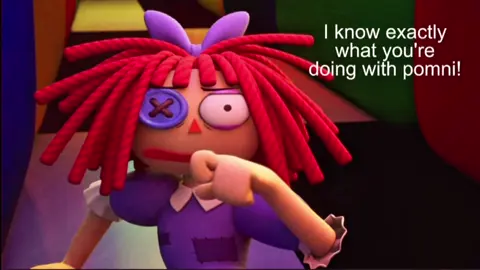 I'm not ok ૮₍ɵ̷﹏ɵ̷̥̥᷅₎ა #tadc #theamazingdigitalcircus #pomni #funnybunny #jaxtadc 