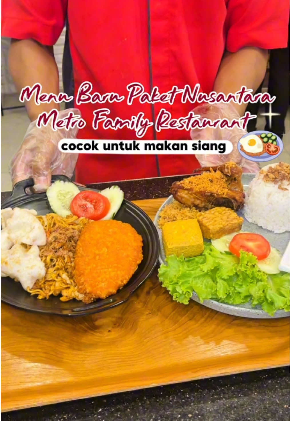 menu baru makan siang lagi nih Metro Family Restaurant  Paket Nusantara yang siap menggoyangkan lidahmu 😋🔥 tersedia diseluruh cabang metro ya temen temen cus jangan lupa mampir! 😍✨ . . . #reels #contentcreator #bangkabelitung #pangkalpinang #review   