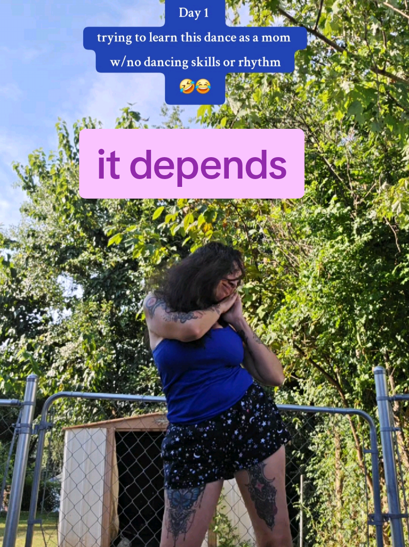 me 45 mins after tryin to figure this out 🤣😂 #itdepends #chrisbrown #dancechallenge 