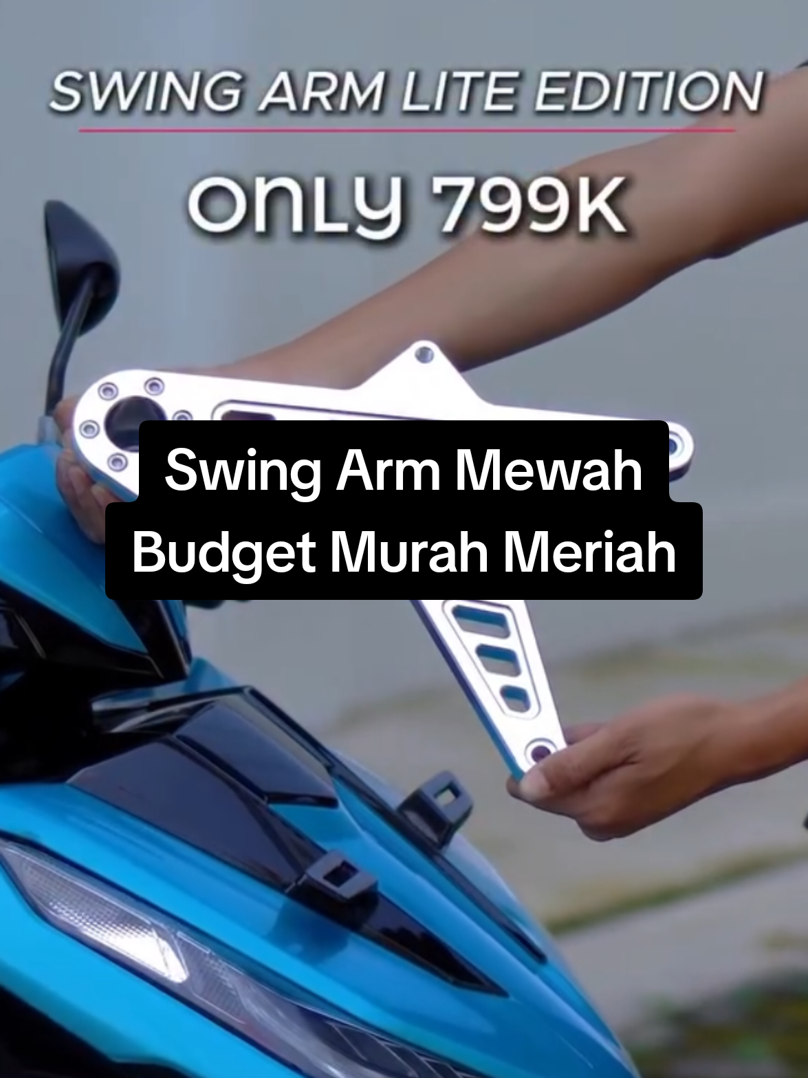 Arm Swing Arm Lengan Ayun CNC Versi Lite Under 800 Ribuan #swingarm #swingarmcnc #swingarmvario #modifikasimotor #variomodifikasi 