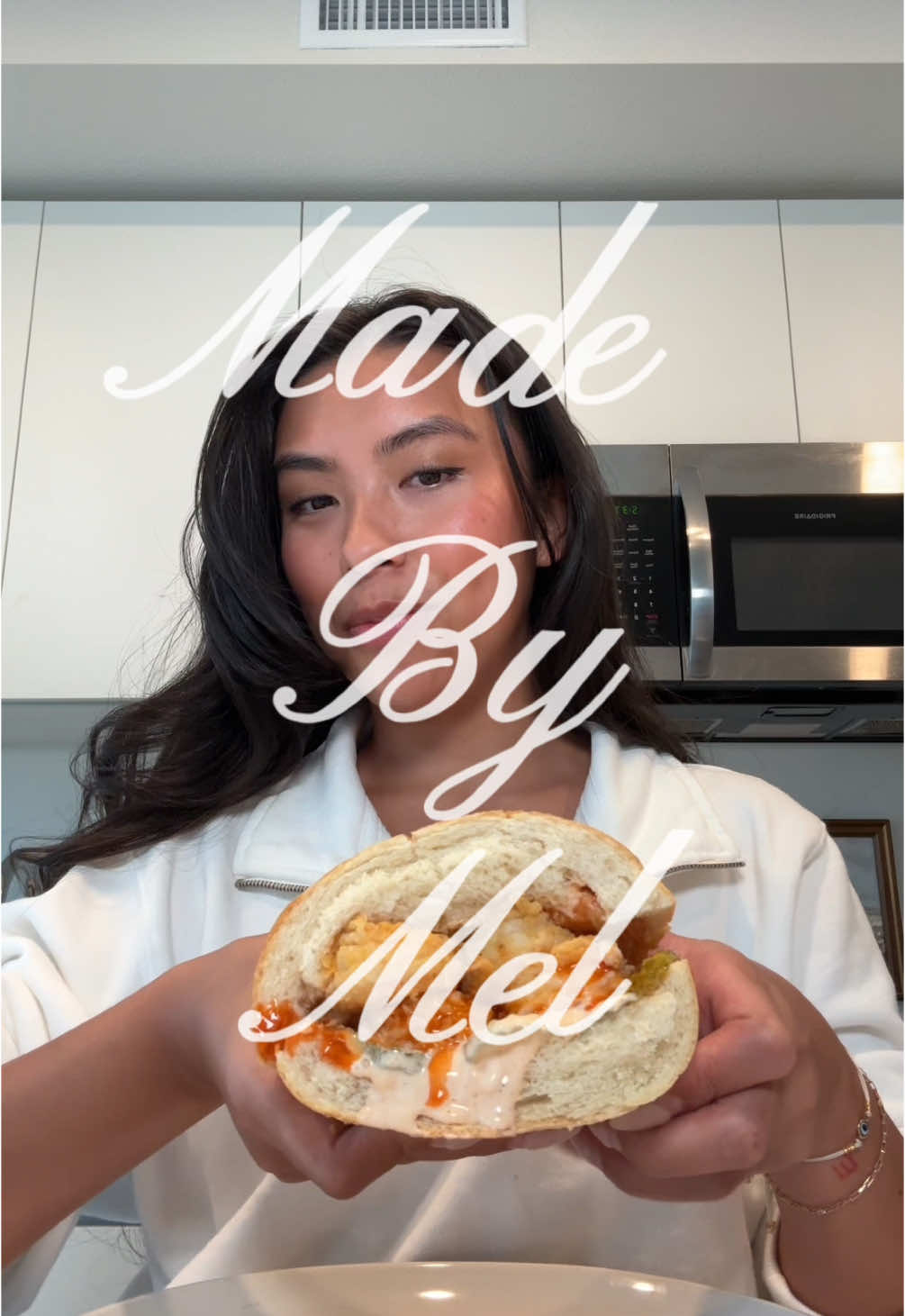 Made by Mel: episode 4 - shrimp po boys 🥪 Ingredients * ½ lb large shrimp, peeled and deveined * ½ cup buttermilk (or use regular milk with a squeeze of lemon juice) * 1 cup all-purpose flour and corn starch  * 1 tsp paprika * ½ tsp garlic powder * ½ tsp onion powder * ½ tsp salt * ¼ tsp black pepper * Cajun seasoning  * Oil for frying (vegetable or canola) For the Remoulade Sauce: * ¼ cup mayonnaise * 1 Tbsp Dijon mustard * 1 tsp lemon juice * 1 tsp hot sauce (or to taste) * ½ tsp paprika * ¼ tsp garlic powder * ¼ tsp onion powder * 1 tsp sweet pickle relish (or chopped pickles) * Pinch of salt & black pepper For Assembly: * 2 French bread rolls (or small baguettes) * 1 cup shredded lettuce * 1 medium tomato, thinly sliced * sliced pickles #shrimppoboy #Recipe #recipesoftiktok #EasyRecipes #shrimpo #cookingathometiktoktv #cookingtiktok #recipeideas 