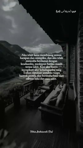 hanya mengikut arus kehidupan saja. #4u #kata #tiktokindonesia #fypシ #foryou 