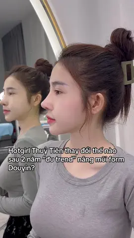 Hotgirl đi đầu xu hướng mũi Douyin Trung Hoa #reviewlamdep #nangmui #muitrunghoa #mitrunghoa #jlinekorea 
