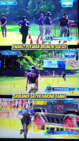 Polwan Brimob makassar #poldasulsel  #srikandibrimobchallenge  #makassarinfo 
