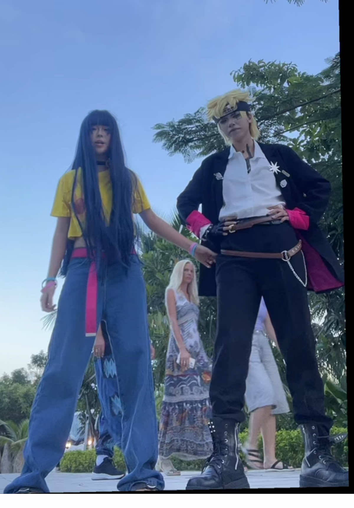 Boruto is really worried about Himawari🫂✨ #cosplay #xuhuong #borutotwobluevortex #himawari #boruto 