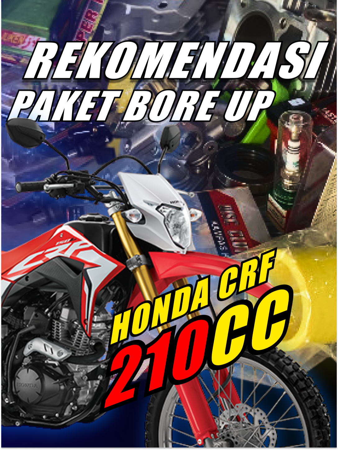REKOMENDASI PAKET BORE UP 210CC HONDA CRF 📱Info&order Admin sparepart : +62 812-3621-0805 Konsultasi teknik 1 : 085338492130 Konsultasi teknik 2 : +62 81953727542 Shopee 1 : Hi- standard workshop & garage Shopee 2 : Hi- standard rekanan BRT Hi-STANDARD WORKSHOP & GARAGE 📍Jl. TGH Abdul Khadir No 9A Karang Siswa Selatan , Masbagik Selatan, masbagik, Lombok Timur , NTB #reelsinstagram #reelsvideo #reelsviral #reelsinsta #reels #boreup #shorts #juken #nmax #aerox #short #wr155 #crf150 #crf #vario150new #histandard #nmaxmodifikasi #juken5+ #paketboreupcrf #juken5plus #crf250cc #klx220cc