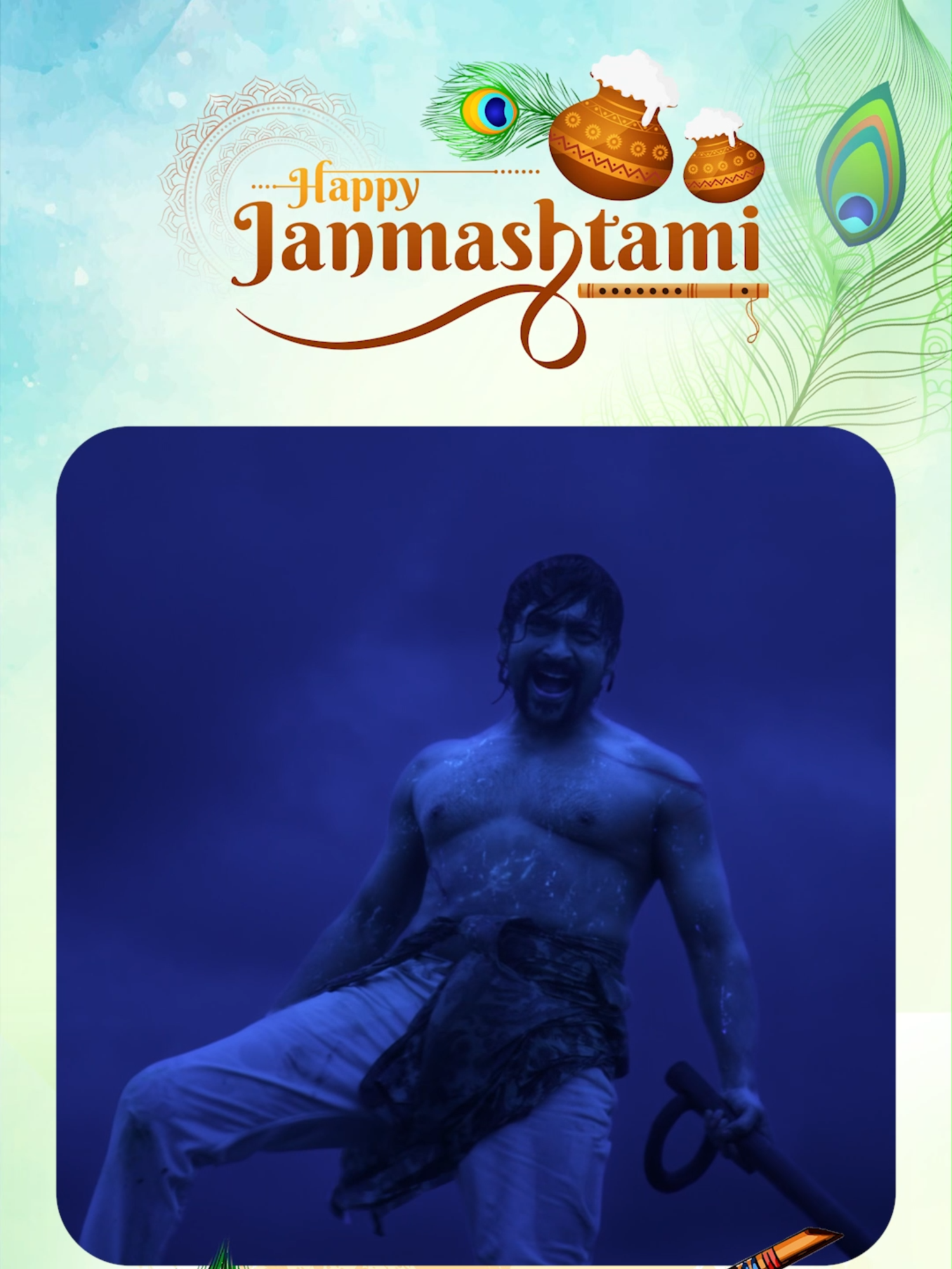 Wishing everyone a joyful #Janmashtami 🦚💙 May the blessings of Lord Krishna bring love, peace & prosperity to all. 🙏🌸 #KrishnaJanmashtami #Suriya #Surya #karuppu #suriya46 #actorsurya #Jyotika #suriyajothika #jothika #sujo #tamilcinema #nadippinnayakan #NadippinNayagan #actress #actor #Rolex #Anjaan