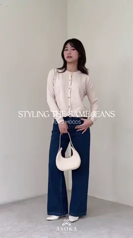 the only jeans you’ll wear on repeat🙂‍↔️ #jeansoutfit #jeanshighwaist #racuntiktok #fashiontiktok #fashionwanita 