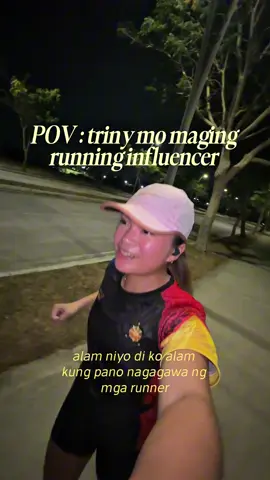 Pov : u tried to be a running influencer haha - Late upload na 😭  #ridewithbea #cycling #Running #runwithbea 