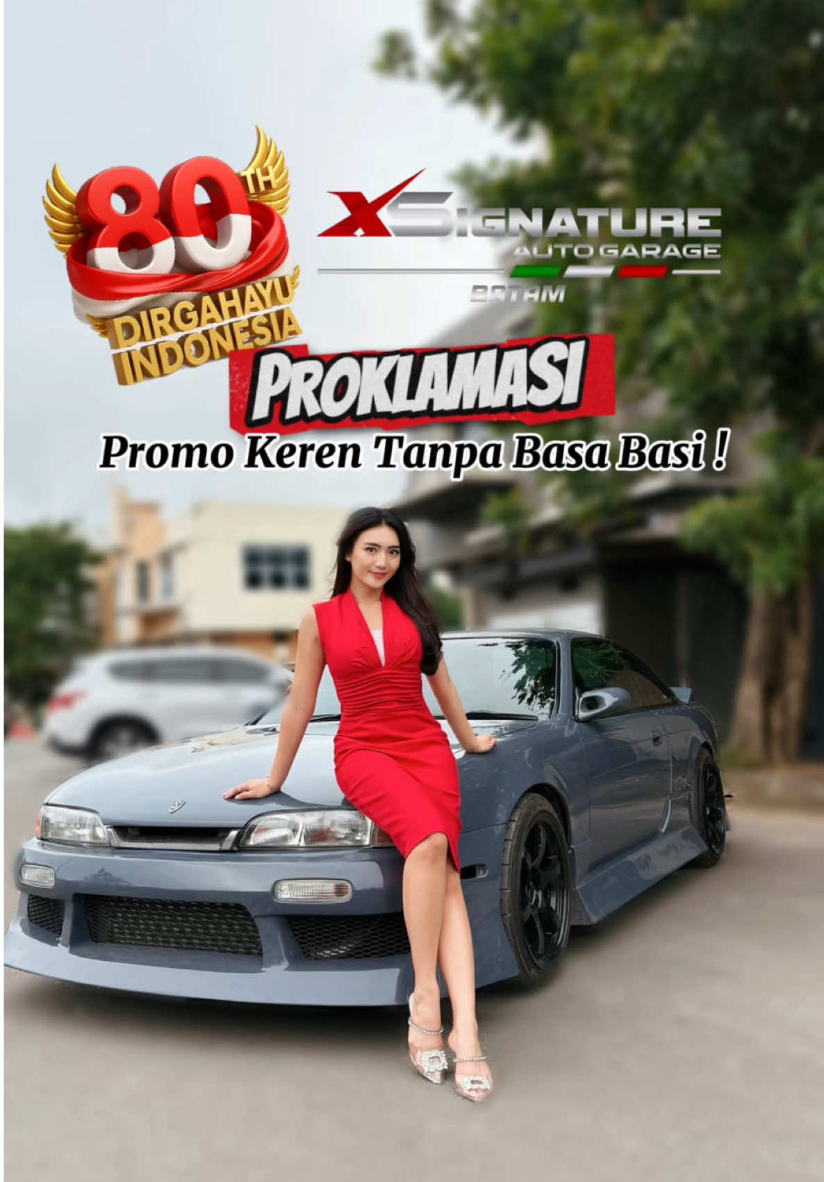🚨 PROKLAMASI PROMO TANPA BASA-BASI 🚨 Agustus ini, waktunya bikin mobil kamu makin ganteng & kinclong maksimal! 🔥 FULL kaca film Deluxe diskon 10% + FREE coating kaca 🔥 Full kaca film Performante diskon 20% + Free anti jamur kaca 🔥 Beli Headlamp Pro7 dapet FREE Demon RGB + Black Housing Hanya di @xsignature_batam Dealer Resmi Pro7 Batam 😎 Buruan jangan sampai kelewatan promonya ‼️ 📍 Komplek Century Park Blok E No.03, Batam Kota 📲 Admin : 082386029918 #xsignatureautogarage #xsignaturebatam #otomotifbatam #modifmobil #kacafilmmobil 