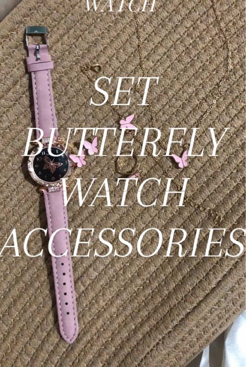 butterfly watch superrr gandaaaa at ang elegant niyaaa😭😭🫶🫶🫶#watchforwomen #watch #butterflywatch #setwatchnecklacebracelet #fyp 