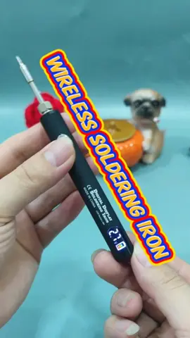 Wireless Rechargeable Soldering Iron... Mini Pocket Soldering Iron.. . Like❣️ comments📋 Share📤 . #solderingiron #solderingirons #wirelesssolderingiron #solderingtools #soldering 