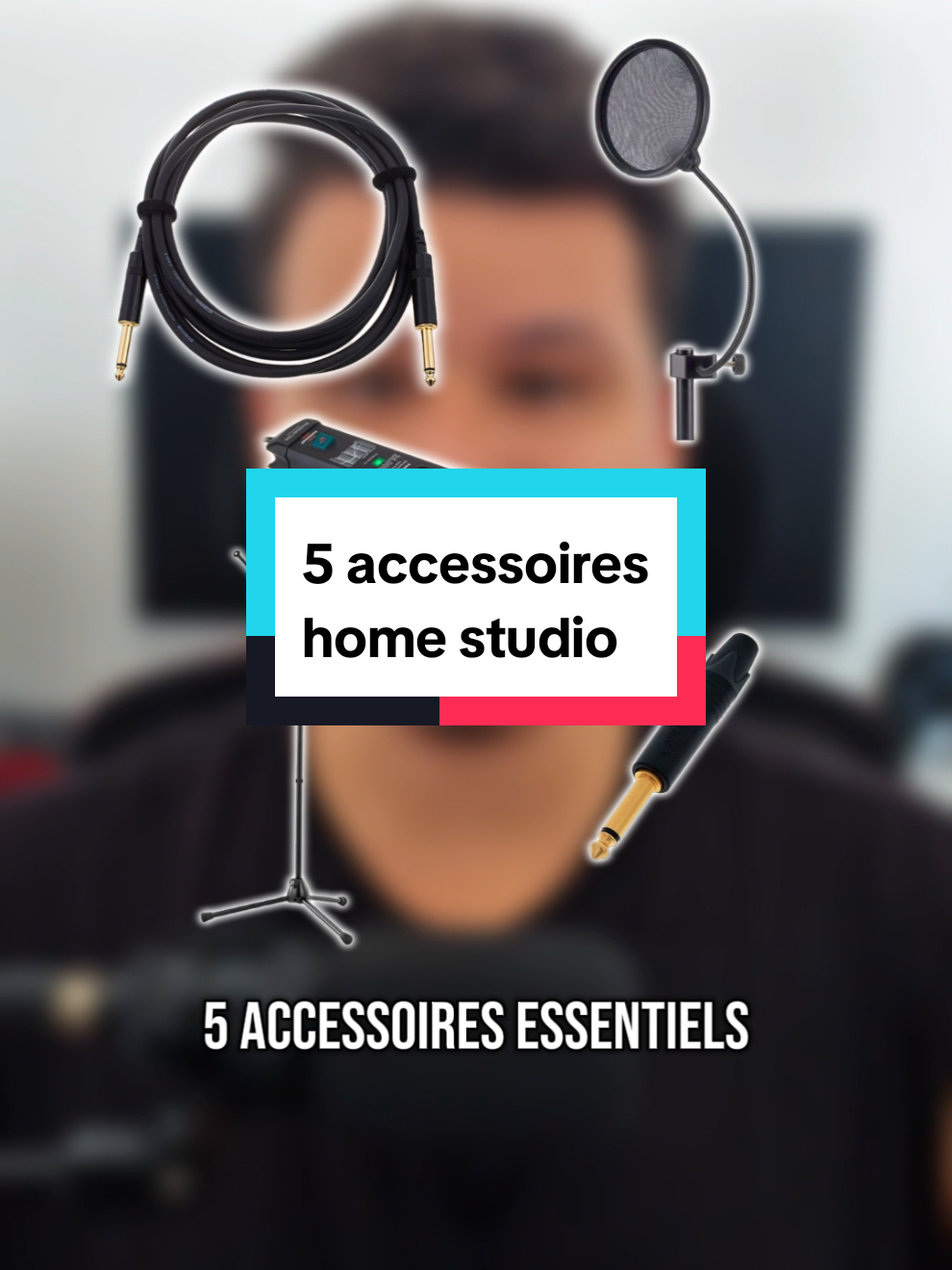 5 accessoires essentiels pour ton home studio 🔌 #mixage #mastering #productionmusicale #homestudio 