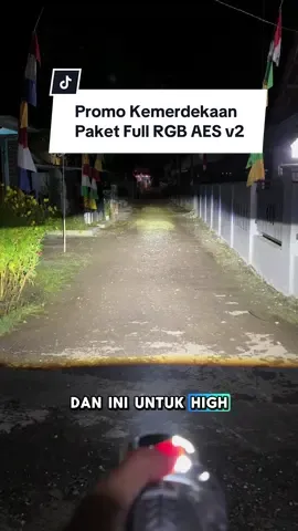 Promo biled AES Experience v2 full RGB bos, #biled #projie #biledprojie #projiebiled #lampubiled 