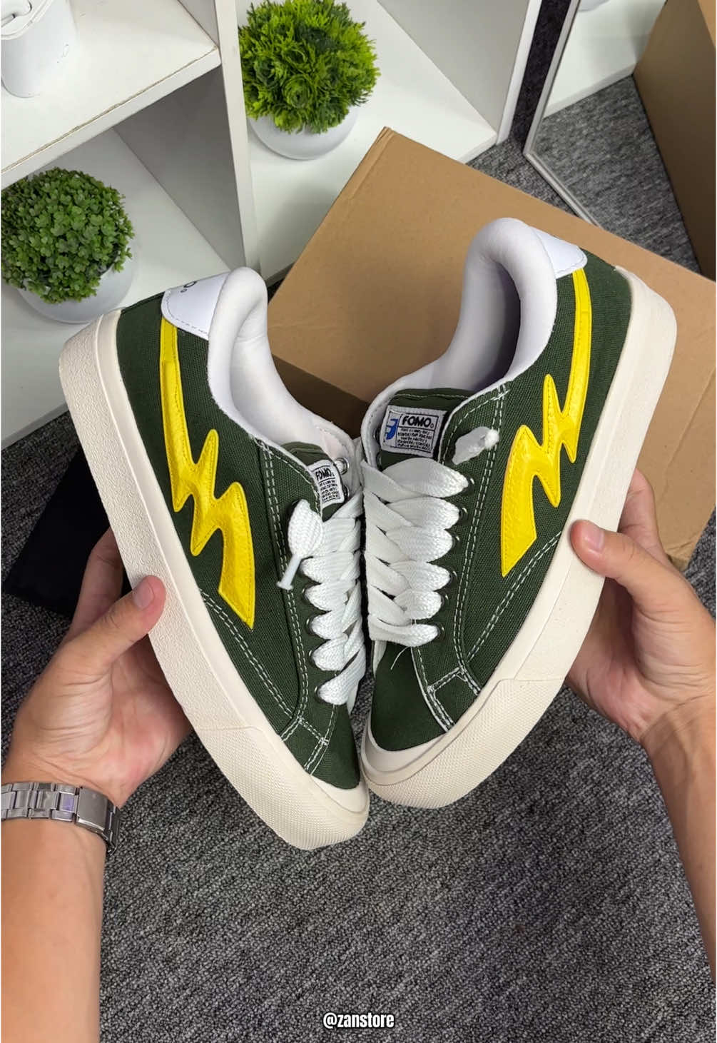 Sepatu Fomo - Obezt Stabilo✨ #sepatusneakers #sepatugemuk #sepatugemukfomo #sepatulokal 