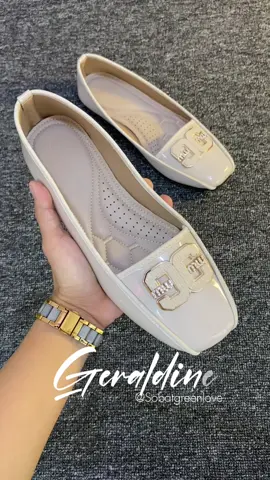 New flatshoes Geraldine🌸 Gerceeep ya😍harga lagi promo🥳😍 #fyp#sepatuflatashoeswanita#foryou#sepatu#greenlove💚sobatgreenlove💚 